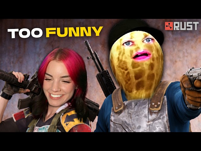 TheBurntPeanut Being HILARIOUS on RUST with Friends for 36 Minutes
