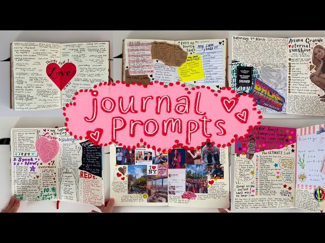my go-to journal prompts 💌 (+ how to never be stuck for ideas)