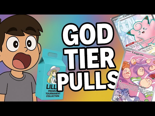 ADAM Opens Lillie Premium Tournament Collection and Pulls GOD TIER Cards!