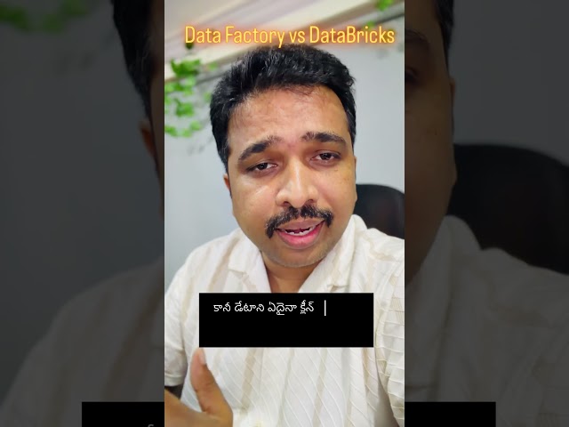 Azure Data Factory vs Databricks 🔥 | Which One Should a Data Engineer Use?#azuredatafactory