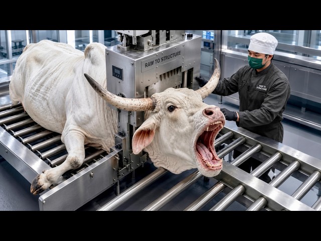 Inside the White Brahman Bull Horn Factory | How Luxury Leather Ties & Accessories Are Made