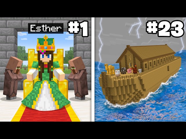 Minecraft, But You Choose Your Bible Verse...