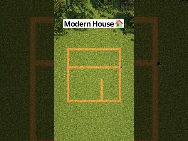 Minecraft Small Modern House🏠 #minecraft