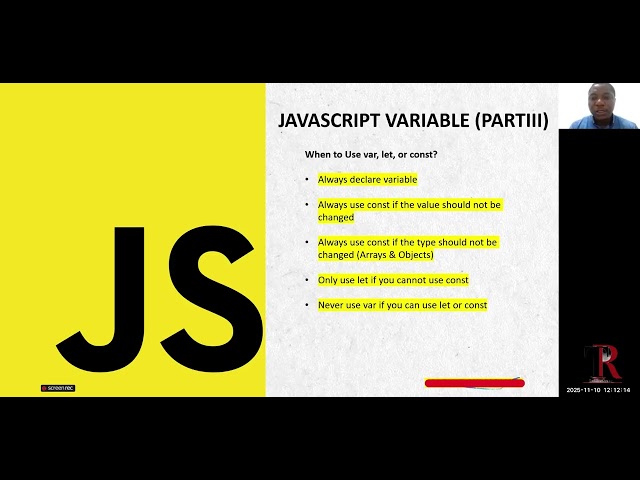 JavaScript Tutorial for Beginners | Learn JavaScript in 2025