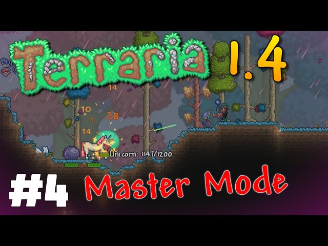 HARDMODE IS... HARD! | Terraria 1.4 Master Mode (Ep. #4)