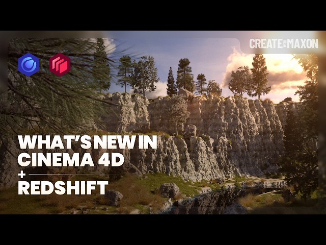 What's New in Cinema 4D and Redshift