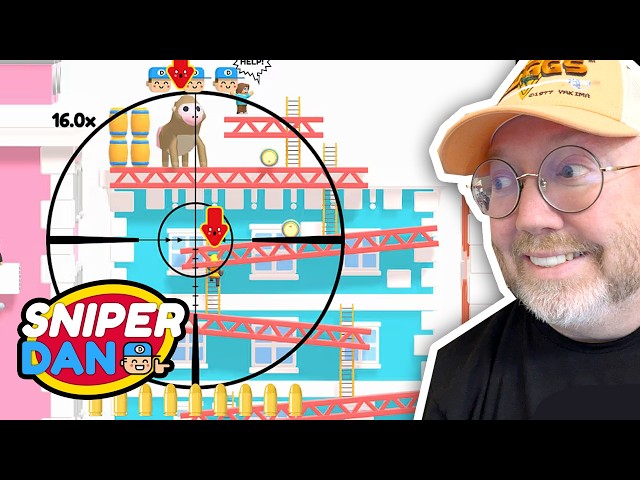 Sniper Dan - Like bringing a long-range to Busy World of Richard Scarry.