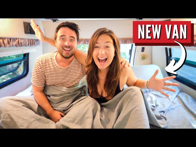 First Night Sleeping In Our Campervan | USA Vanlife Begins!