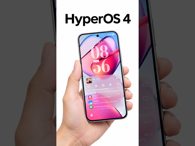 This Is What HyperOS 4 Looks Like on Xiaomi and Poco