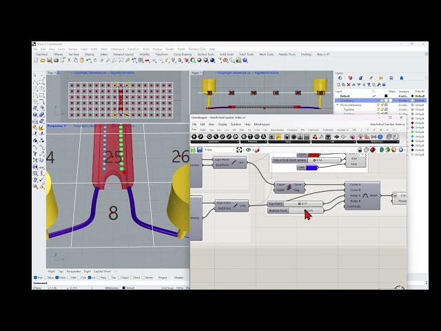 Interactive Chamber Chip #microfluidics #rhino3d #grasshopper #algojewels #algomicrofluidics
