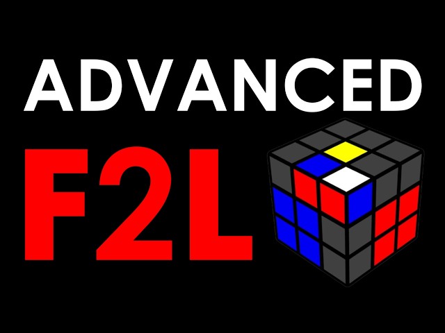 The BEST way to learn ADVANCED F2L *SUPER EASY*