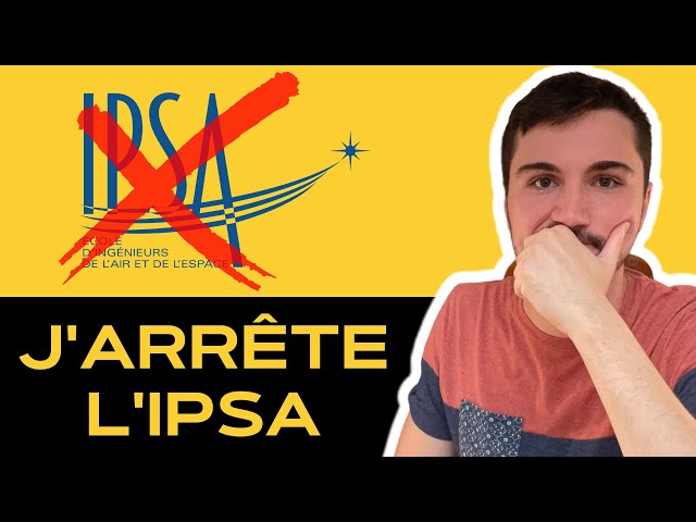 I'm quitting IPSA.