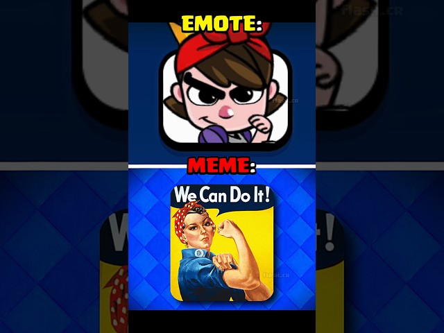 Emotes VS Memes in Clash Royale (Part - 12) ๐ช