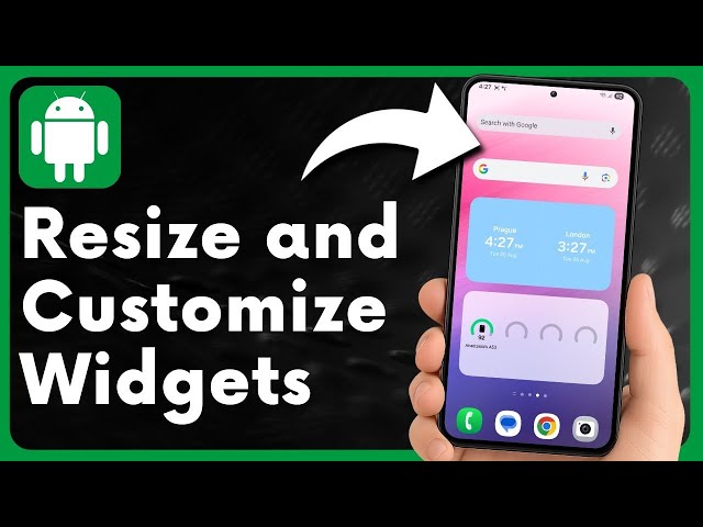 How to Resize and Customize Widgets on Android Home Screen