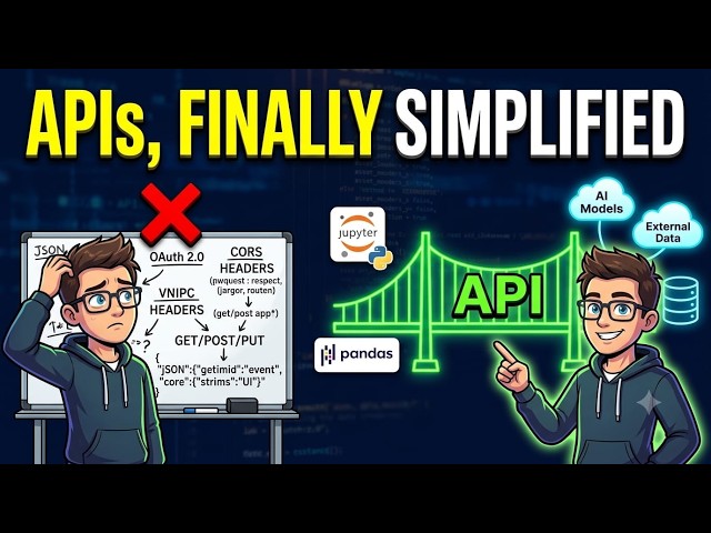 APIs Explained for Data Science (Stop Overcomplicating It)