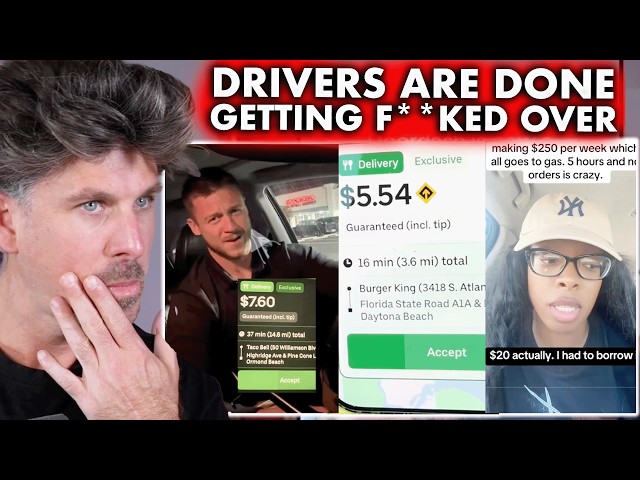 "Door Dash, Uber & Lyft Drivers are Quitting Left & Right"