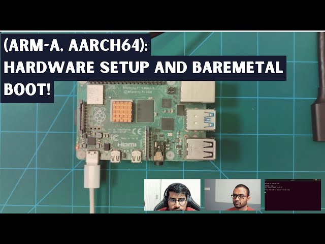 3. Hardware Setup and Baremetal Boot!  | ARM-A (aarch64), in Pyjama!