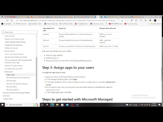 Microsoftt 365 Admin Center Overview