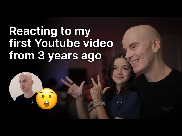 Reacting to my first Youtube video from 3 years ago