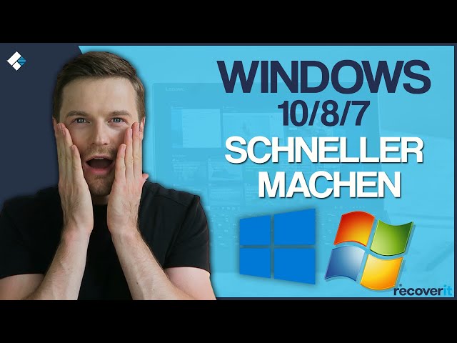 10 Tipps, um Windows 10/8/7 schneller zu machen