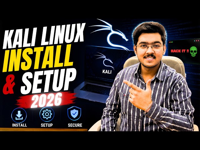 Kali Linux Setup in 15 Minutes — Ethical Hacking Lab for Beginners | Hindi 2026