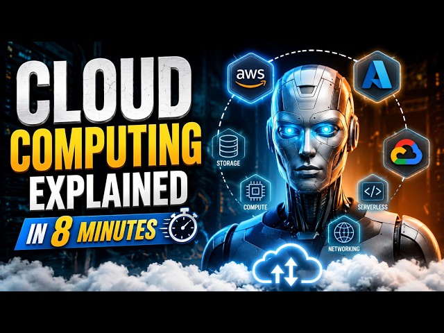 Cloud Computing Explained in 8 Minutes | AWS, Azure, GCP & Vercel