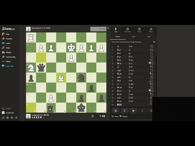 Live chess