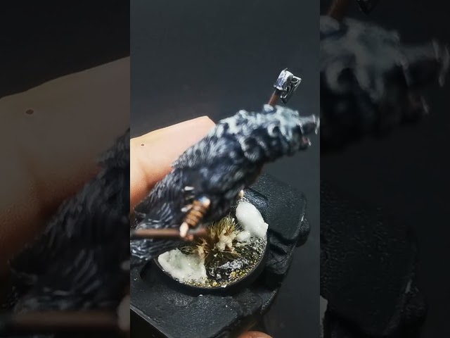 Socle Neige #miniature #warhammer #miniaturepainting #mythicbattle #neig #snow #base #socle #vikings