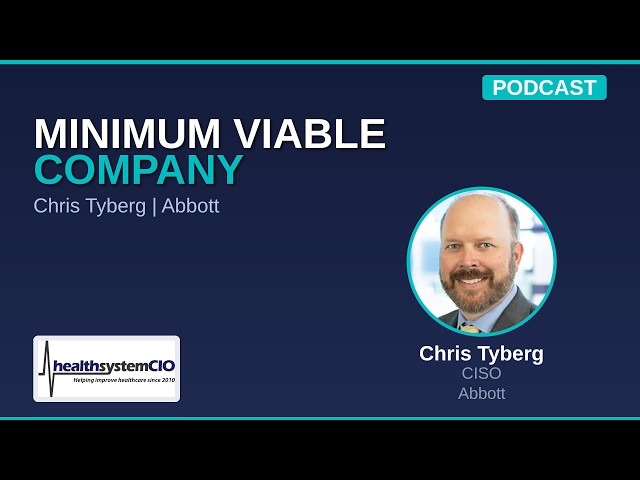 Abbott's Tyberg: Start Downtime Planning With the Minimum Viable Company