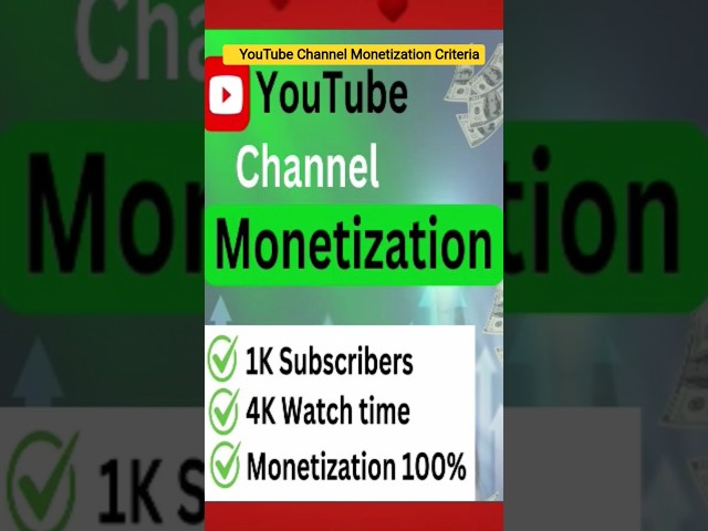 YouTube Monetization Criteria and Rules in Nepal #youtubemonetization #youtube #shortvideo
