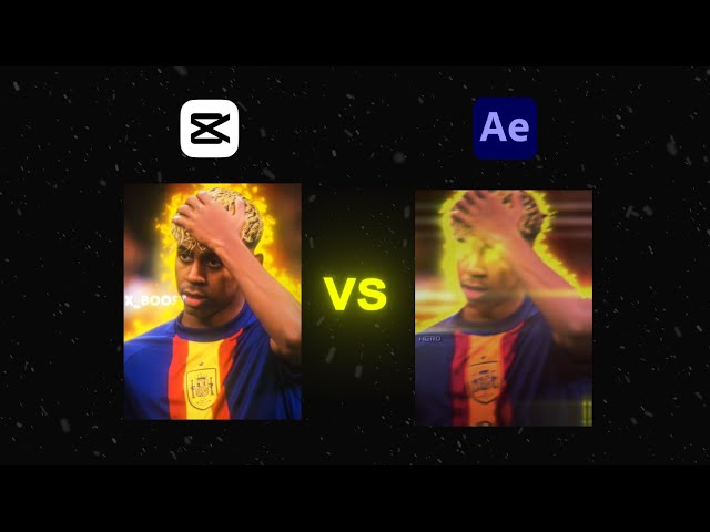CapCut Vs After Effects - Editing Challenge