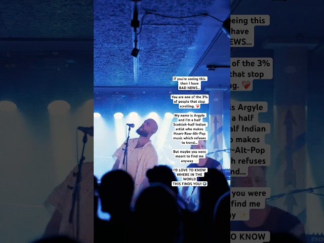 Let me know in the comments - where in the world did you find me? 🌍 👀 #smallartist #indiepop