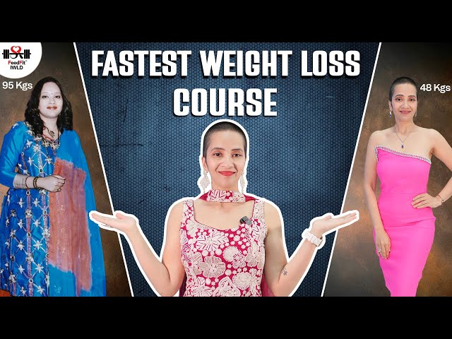 How to Lose Fat Fast | Fastest Weight Loss Course | Low Carb Challenge | Indian Diet by Richa Kharb