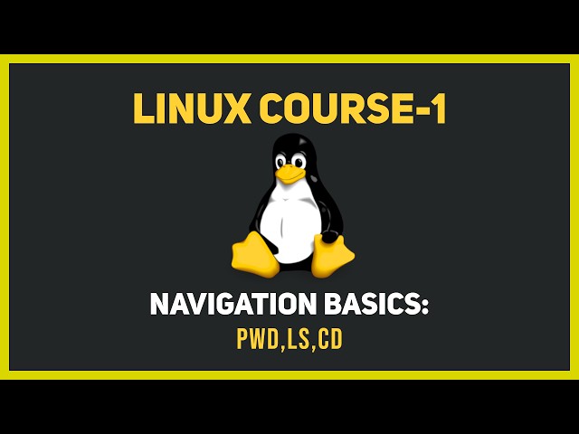 linux course - 1 | how to navigate in linux terminal | navigating linux cli | using ls , cd , pwd