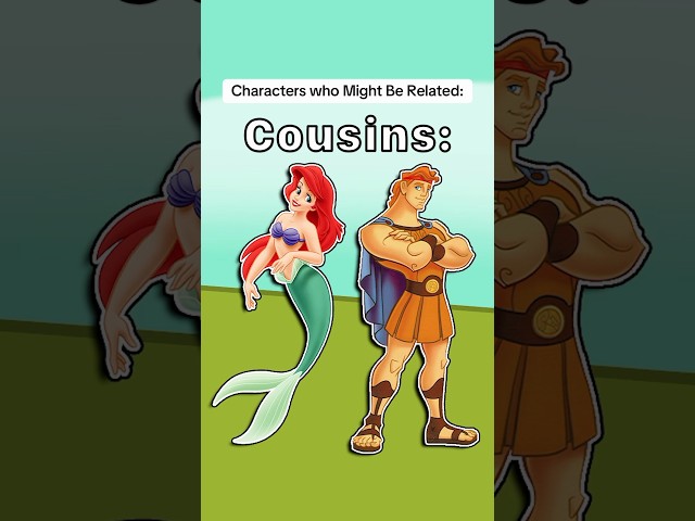 Characters who Might be Related: #disney
