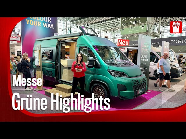 Trend color? Things are getting more colorful at the Caravan Salon | Tour with Lisa Busse