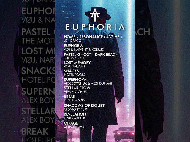 EUPHORIA - A Synthwave Mix When It's Snowing and You're Tired of Running Away From Life  #synthwave