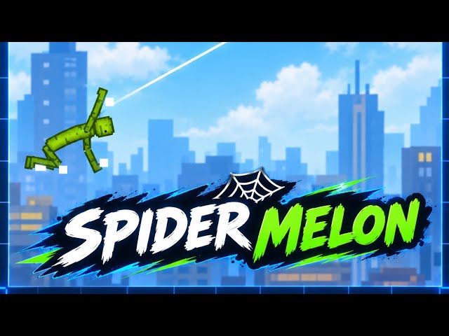 🕷️ I Turned Melon Sandbox Into Spider-Man! 🔥