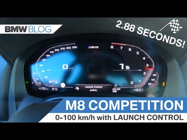 0-100 km/h (0-62mph): BMW M8 Competition Coupe - Fastest BMW Ever?