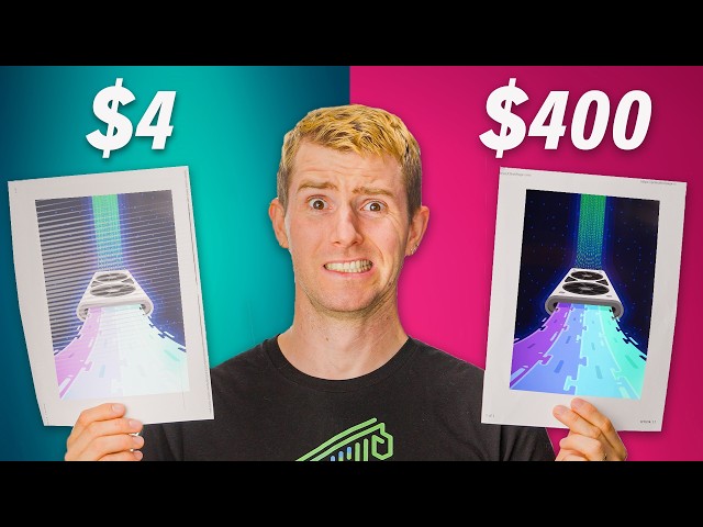 Why are printers so terrible? $4 vs $400 printer