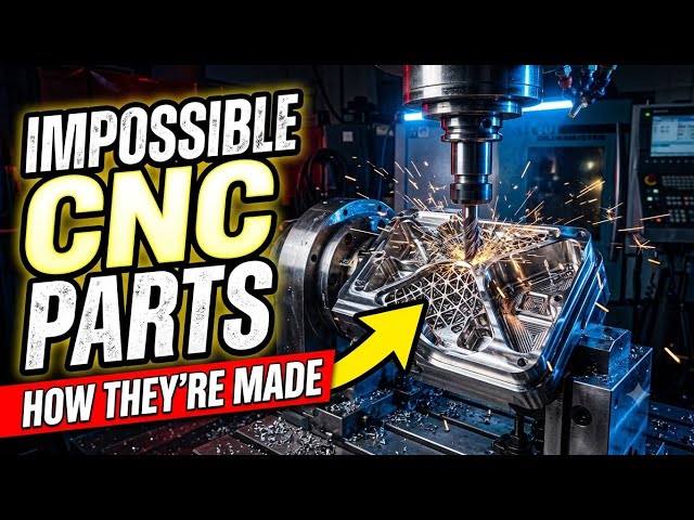 ⚙️ Impossible CNC Parts: How They’re Made#CNC #CNCMachining #CNCProgramming