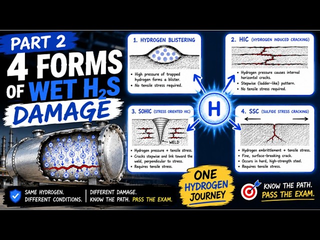 API 571 - 3.67 : Wet H2S Exam Masterclass Part 2