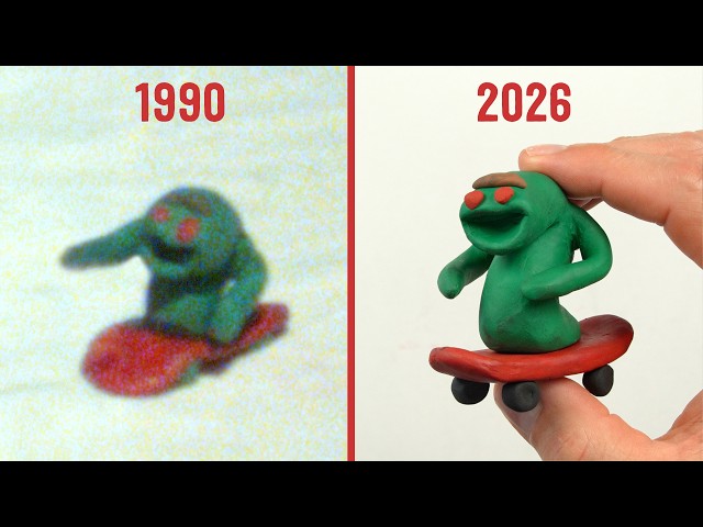 Claymation I made as a Kid vs NOW
