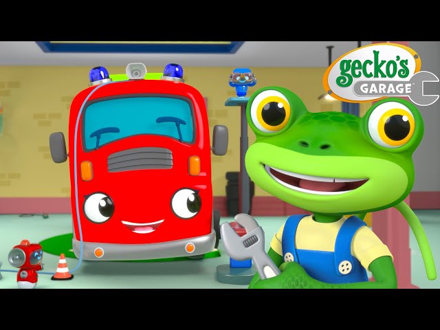 Fiona's Super Siren | Gecko's Garage | Cartoons For Kids | Toddler Fun Learning