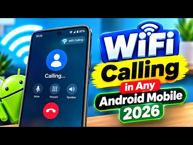 WiFi Calling in Any Android Mobile Phone 2026 📶