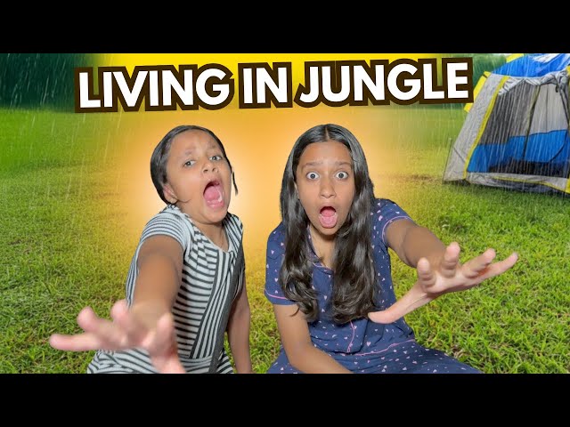 Living 24 Hours in Jungle | Raat Ka Andhera 😱🌲
