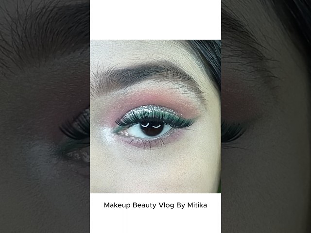 soft glam eye makeup #ytshorts #shorts