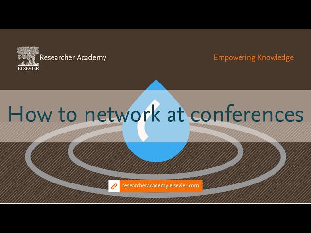 How to network at conferences