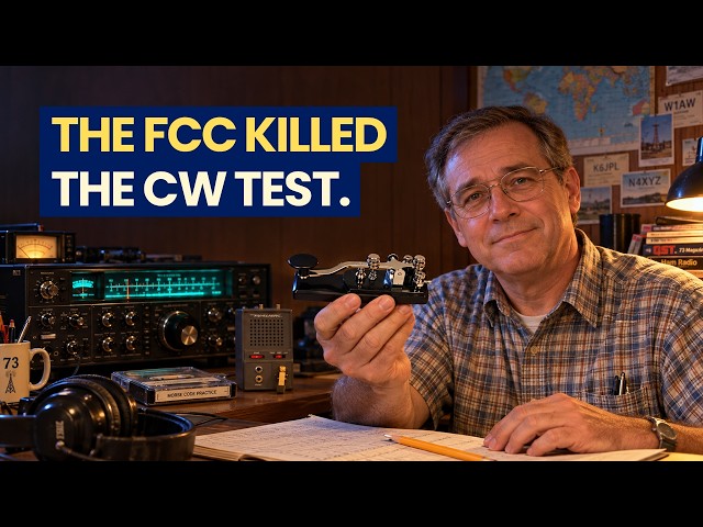 Morse Code Was the Only Ham Exam You Couldn't Memorize