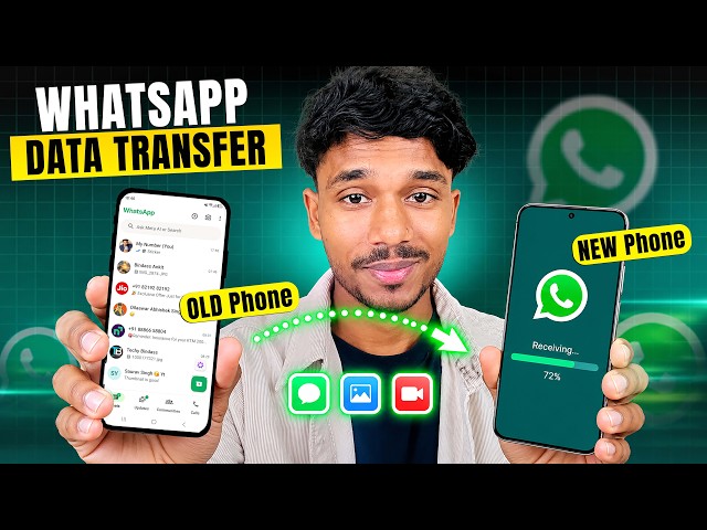 How to Transfer WhatsApp Data from Old Phone to New Phone | Complete WhatsApp Chats Transfer Guide